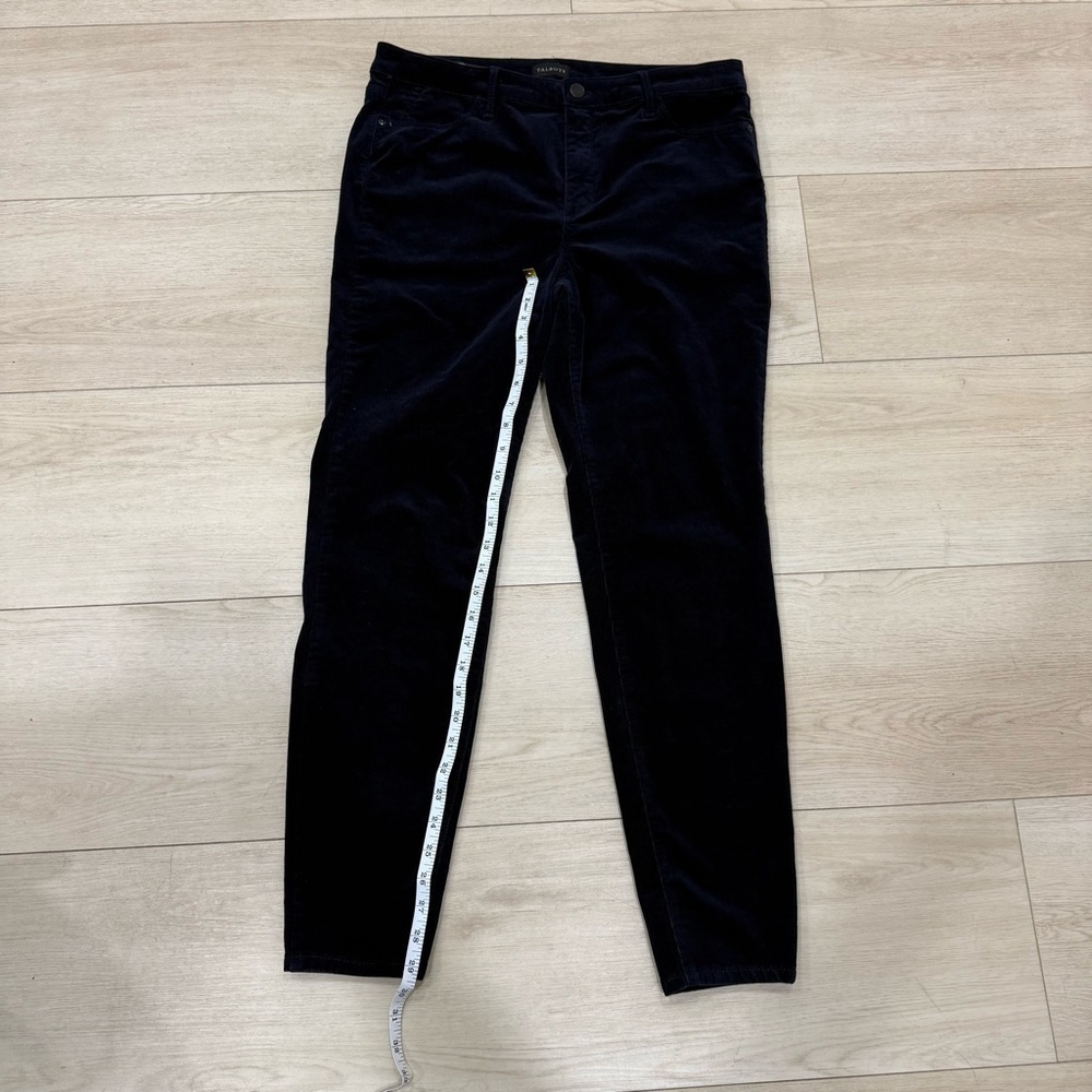 Talbots Dark Navy Corduroy Jeggings Size 10 Stretch Skinny Pants - Picture 4 of 5